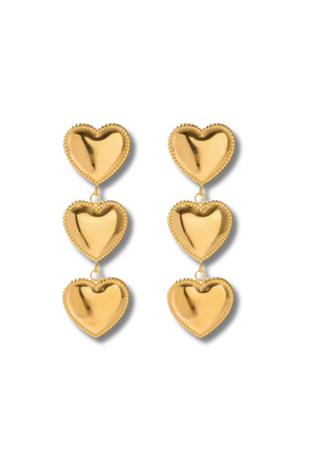 HEART COLLECTION– Zeitlose Eleganz Edelstahl in 18 Karat Vergoldung